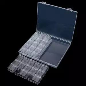 [하프클럽/]아크릴 체인악세사리 보관함 비즈 정리함