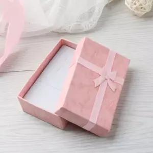 [하프클럽/]목걸이 케이스 박스 귀걸이 선물 보관 상자 리본 10개