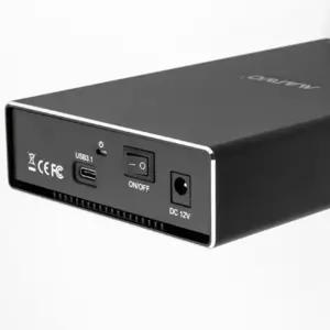 USB 3.1 Type-C 외장 하드 케이스 2.5-3.5형 QEN2+3VCB