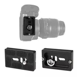 [셀러에이드]삼각대 헤드 합금 퀵슈 플레이트 DSLR 카메라 PU60 60mm
