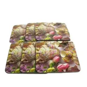 [골드스마일]티코스터 컵받침세트 찻잔 홀더 커피컵받침 리빙 소품