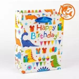 [문구/오피스] 종이백 파티 가방 쇼핑백 공룡 생일 선물 대형