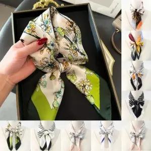 여성 실크스카프 쁘띠스카프 머리벨트 9종 0413