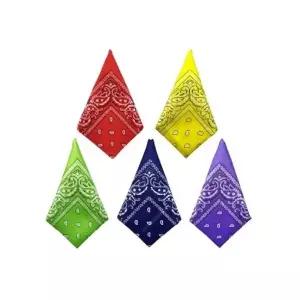 루미나D 스카프 헤어밴드 페이즐리 손수건등산