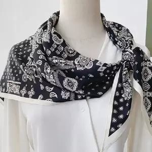 스카프 삼각숄 헤어스카프 레이어드 머플러 목도리 ST7440