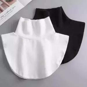 2개 반목 터틀넥 페이크 풀오버 핸드폰 숄 가을 머플러 타이 쁘띠 심플 미니 스카프 주얼리 패션잡화 여자