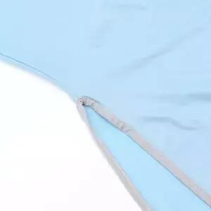 ( )EAS 자외선차단 크롭 후드집업 냉감 바람막이 점퍼 블루