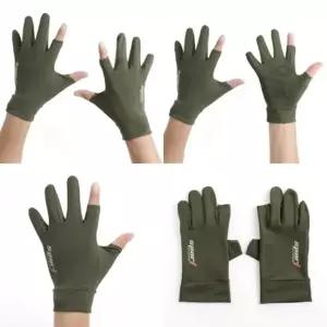 ( )남성 2컷 장갑 그린 쿨장갑 자외선차단쿨장갑