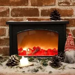 ( )LED 모닥불 벽난로 불멍 조명 무드등 대형 DD 11617 LED무드등소형 책상조명 인테리어무드등