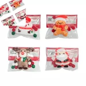 ( )대형 크리스마스 산타친구 말랑이 랜덤 갑 12개입 랜덤선물 산타캐릭터 대형완구