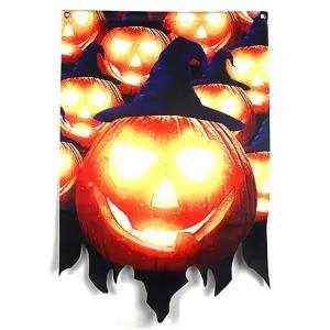 ( )할로윈대형현수막배너(A) 파티 장식 가랜드 호박