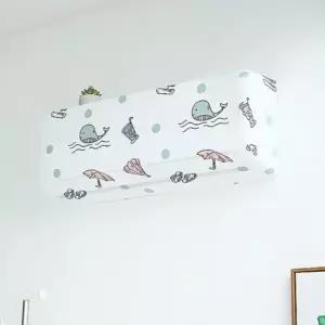 ( )벽걸이 에어컨 방수 커버 가리개 덮개 세척 보관용 먼지차단 보호