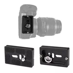 삼각대 헤드 합금 퀵슈 플레이트 DSLR 카메라 PU60 60mm