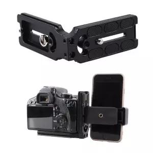 카메라 L형 퀵 릴리즈 플레이트 세로 가로 멀티 그립 브라켓