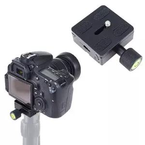 카메라 미니 도브테일 플레이트 마운트 수평계 삼각대 헤드