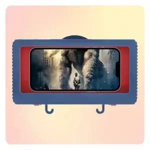 시청팩 방수거치대 설치형 핸드폰 주방 벽거치대 벽