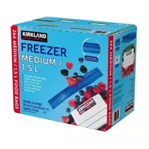 커클랜드 시그니춰 지퍼백 중형 44매 x 6 코스트코 마켓송지2604