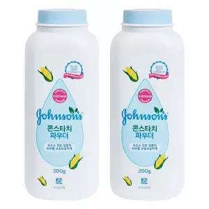 존슨즈 콘스타치 파우더 200g X 2개