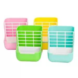 토끼 건초렉 1P 소동물 다용도 탈부착 사료통 건초통-WD4D7F0