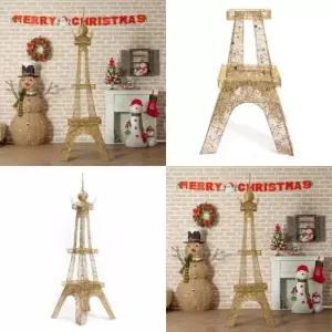 ( )240cm 대형 골드 타워 장식 크리스마스홈파티 크리스마스소품