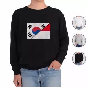 맨투맨 전색상 대한민국 모나코 국기 전쟁 프린트셔츠 Sqr6+1ZGC