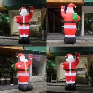 ( )250cm LED 에어벌룬 대형 빨간모자 산타 행사장 어린이집