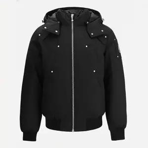 무스너클 남성 오리지널 발리스틱 셔링 트림 봄버 자켓 블랙 내츄럴 M35MB000S 1001