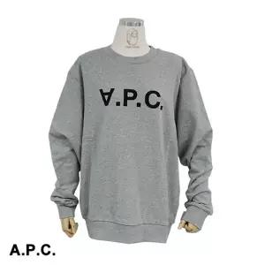 아페쎄 그랑 맨투맨 스웨트셔츠 헤더 그레이 COHBN M27907 TPI