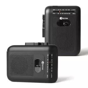 워크맨 아남 카세트플레이어 휴대용 오토리버스 녹음 라디오