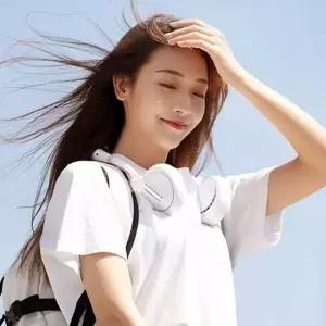 USB 넥밴드 선풍기 목걸이형 핸즈프리 랜덤발송