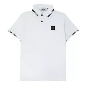 스톤아일랜드 로고 패치 남성 폴로 반팔티셔츠 L1S152200010 S0018 V1001