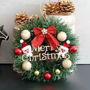 메리크리스마스 리스장식 벽걸이 장식 트리 만들기 크리스마스인테리어 크리스마스리스