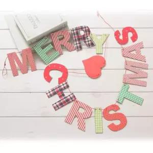 글자우드가랜드 대) 크리스마스 트리 리스 장식 소품 크리스마스 크리스마스리스