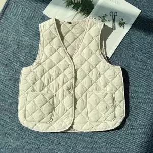 다이아퀼팅경량조끼 패딩베스트 누빔 겨울 깔깔이