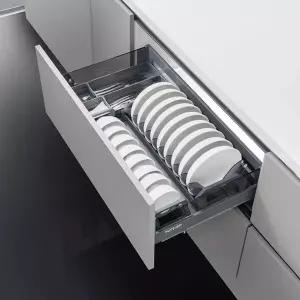 튜티 다나 유리 서랍 접시꽂이