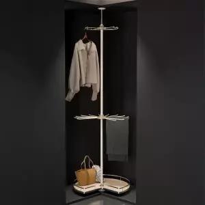 튜티 에이든 붙박이장 회전형 행거