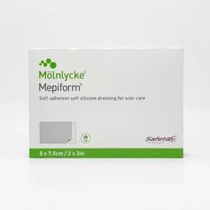 [Molnlycke] 메피폼 흉터밴드 5X7.5 5매 실리콘겔 시트패치