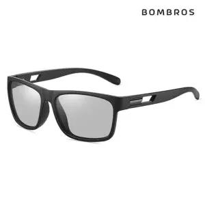 (색상 블랙그레이변색렌즈)변색 선글라스 가벼운 편광 자외선 차단 운전 남성