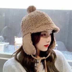 덴로 귀달이 털모자 겨울모자 귀달이모자 스키장모자 방울모자 왕방울모자 겨울버킷햇 겨울벙거지 챙모자