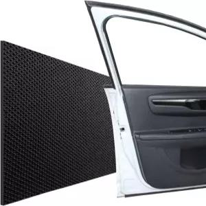 Tigsport 2 롤 차고 벽 보호기 차량 도어 범퍼 가드 충돌 방지 방수 인플레이밍 울트라 셀프 접착 EVA 폼 창고용 (2 롤: 79 x 8 1/4 ) Black