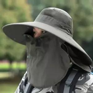 햇빛차단모자 낚시 자외선차단햇모자 사파리햇 가리개 농사 차단 얼굴 등산 정글모 햇빛 아웃도어 썬캡