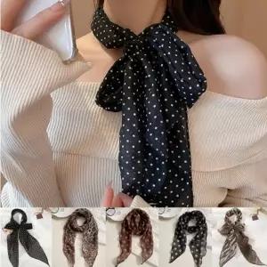 리본 쁘띠 예쁜 다양한 무늬 패턴 패션 목도리 스카프