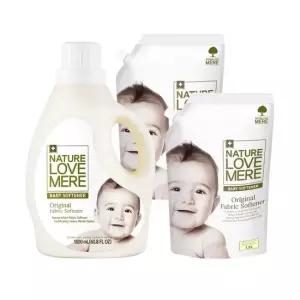 아기섬유유연제 용기형 1.8L 1개+리필형1.3L 2개