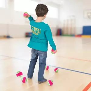 키더스 벨크로볼 찍찍이공 캐치볼 공놀이 유아스포츠 6.5cm (STANDARD 6개세트)