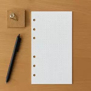 채움 6공 다이어리 속지 리필용 135매 A6 WFLOVDX