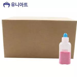 공작 유니아트 (반짝이가루) 50000 레인보우 반짝이 가루 (분홍) (20개입)