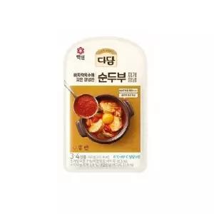 CJ 다담 순두부찌개 양념 140g 10 개