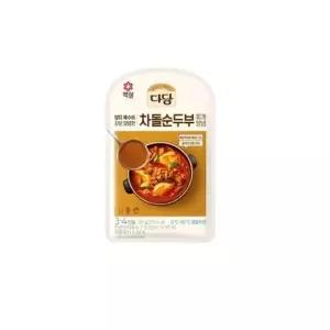 CJ 다담 차돌순두부찌개양념 130g 10개