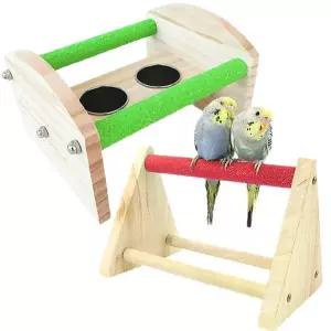 베넬라 앵무새 발톱갈이 횃대 용품 모래 횟대 장난감 조류 놀이