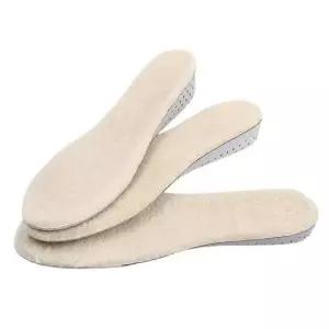 건강깔창 겨울 보온 따뜻한 양털 키높이 라텍스 깔창 4cm